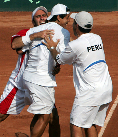 ＜男子テニス 07デビスカップ＞ペルー ワールドグループプレーオフへ - ペルー