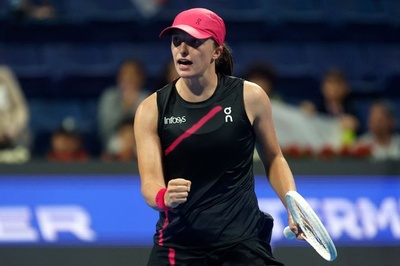 シフィオンテクがスビトリーナに雪辱、ガウフも8強 ドバイ選手権