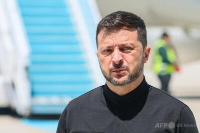 米がウクライナ和平諦めれば「プーチンに恩恵」 ゼレンスキー氏