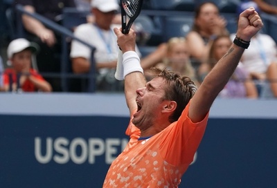 16年覇者ワウリンカがディミトロフ撃破、全米OP2回戦進出