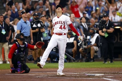 大谷翔平、本塁打競争は1回戦で惜敗 メッツのアロンソが連覇