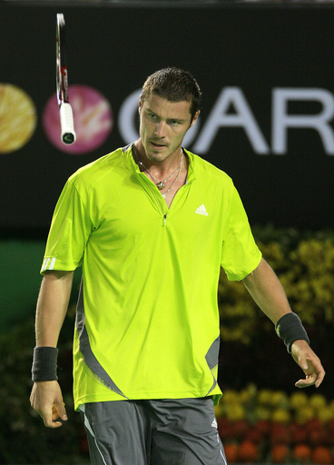 ＜テニス 07全豪オープン＞男子シングルス、サフィン フルセットの末ベッカーを降し2回戦へ - オーストラリア