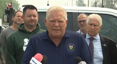 カナダ・オンタリオ州首相「米側は山火事の煙問題をカナダのせいにすべきではない」