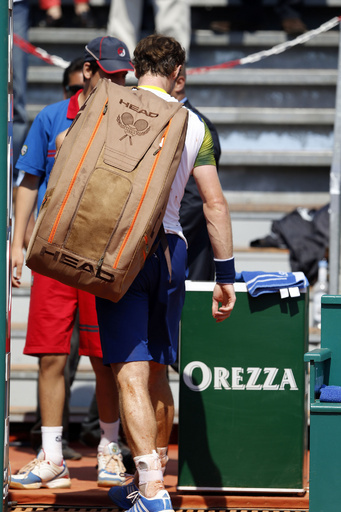 マレーが惨敗、再び世界3位に沈む モンテカルロ・オープン