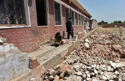 武装勢力がペシャワル近郊の女子校を爆破、死傷者はなし パキスタン