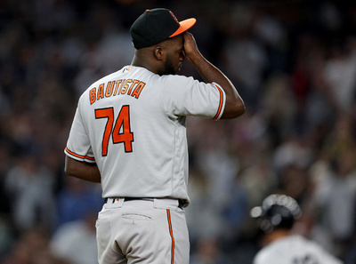 好調オリオールズに痛手 守護神が右ひじ負傷でIL入り