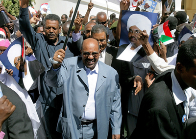 ICC逮捕状に反発、スーダン大統領が欧米諸国を非難