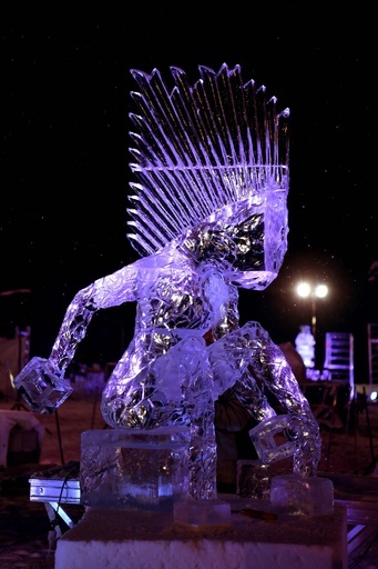世界中から彫刻家が集結！フランスで氷の彫刻コンテスト