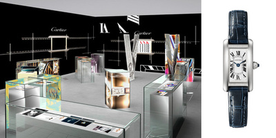 「カルティエ」“TANK”誕生100年を記念した期間限定ギャラリー