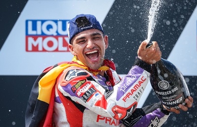 マルティン、王者バニャイア抑えキャリア2勝目 ドイツGP