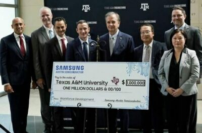 韓国サムスン電子、米テキサス州の大学に計7億円投資…半導体人材確保