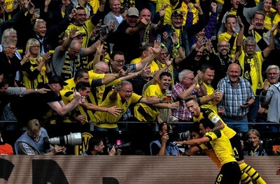 開始31秒で失点もドルト逆転勝利、新加入ヴィツェルが豪快弾