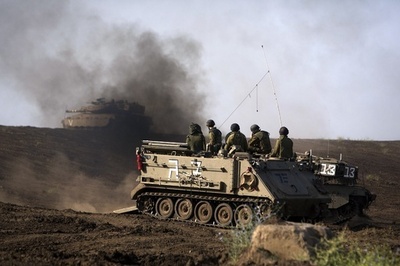 イスラエル軍車両をゴラン高原で破壊、シリア軍が発表