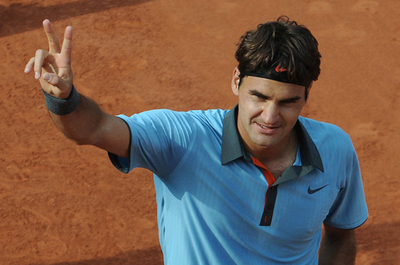 フェデラー グランドスラム20大会連続の4強入り、全仏オープン