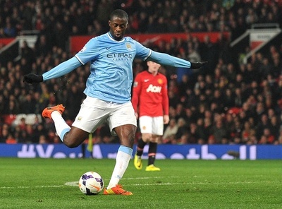 負傷のヤヤ・トゥーレ、戦線離脱は最大2週間