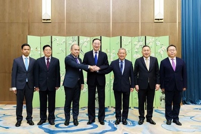 中国・カンボジア・タイの三者非公式会合、上海で開催