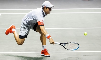 錦織がオジェ・アリアシム下し21年初白星 ABNアムロ