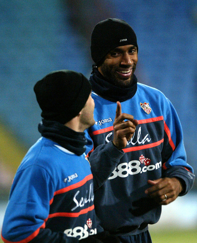 ＜サッカー UEFA杯＞セビージャ ステアウア・ブカレスト戦に向け最終調整 - ルーマニア