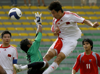 中国 アジア地区1次予選でミャンマーを降し3次予選へ