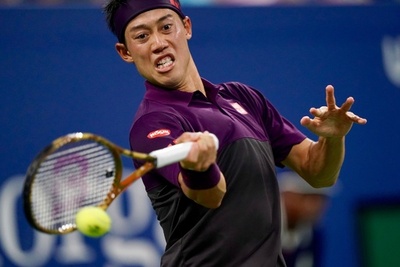 錦織が全米OP3回戦進出、モンフィスが途中棄権
