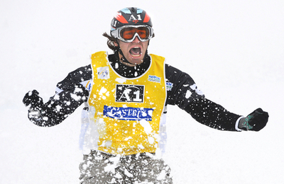 マリオ・フクス 男子スノーボードクロス第3戦を制す