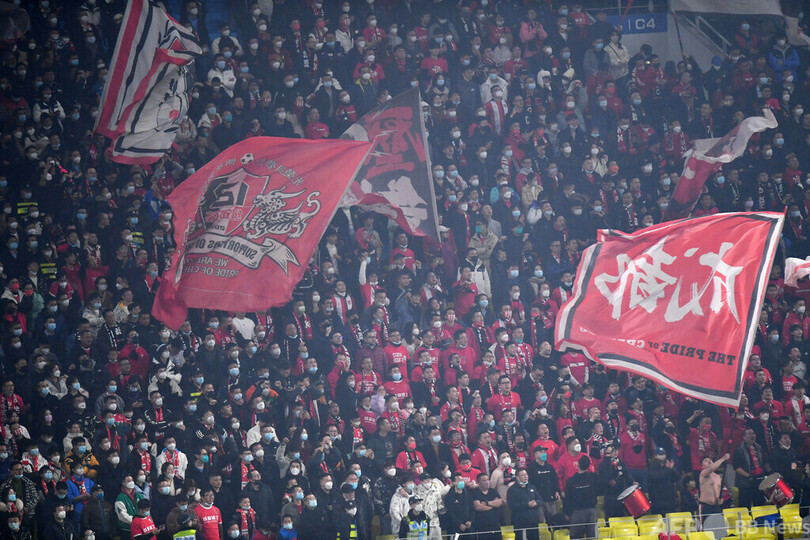 中国でまだまだ続くサッカー人気