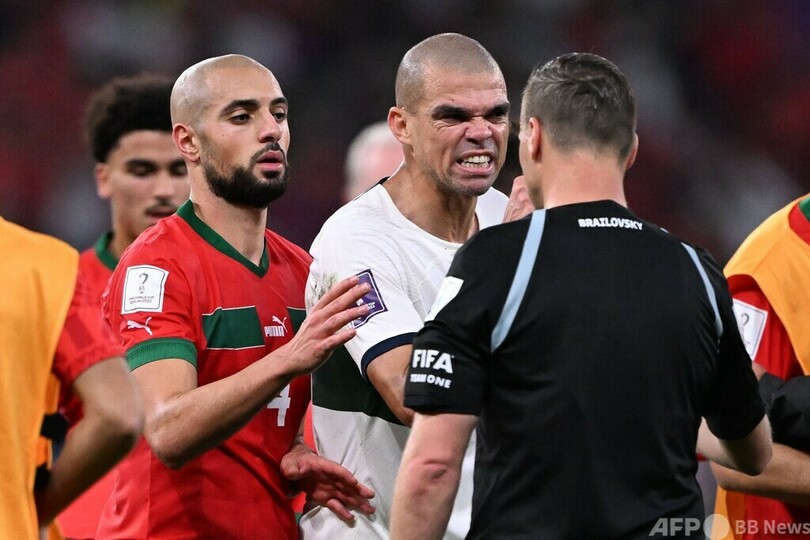 W杯敗退のポルトガル ペペらがアルゼンチン審判団を批判 写真3枚 国際ニュース Afpbb News