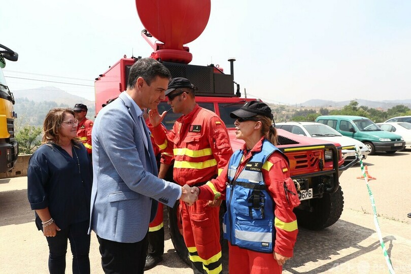 スペイン、熱波の死者推計「500人以上」 首相が注意喚起