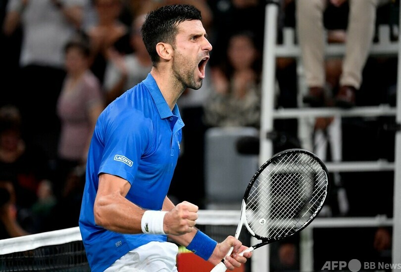 ジョコビッチがV7王手、絶好調ルーネと激突へ パリ・マスターズ 写真10枚 国際ニュース:AFPBB News