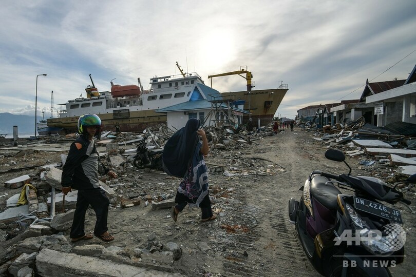スラウェシ島地震・津波、捜索打ち切り 現在も5000人が行方不明
