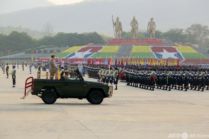 ミャンマー国軍総司令官、民主派「全滅させる」