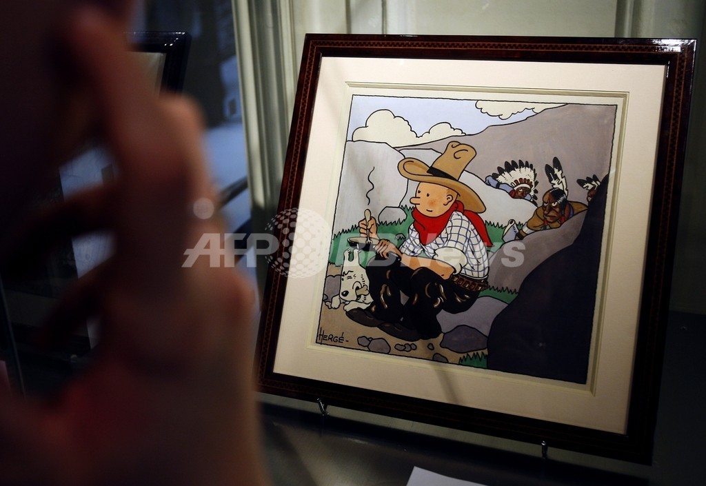 ベルギーの人気漫画「タンタン」に同性愛者疑惑?英紙コラム ベルギーの人気漫画「タンタン」に同性愛者疑惑?英紙コラム