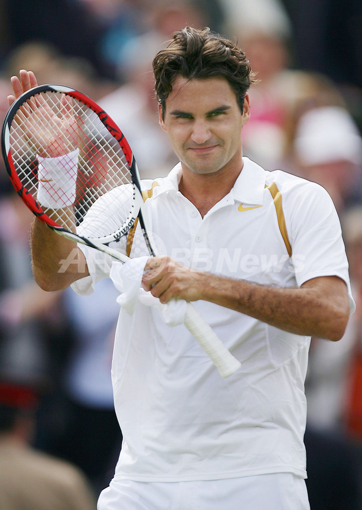 フェデラー フェレーロ降し全英準決勝へ 写真12枚 国際ニュース：AFPBB