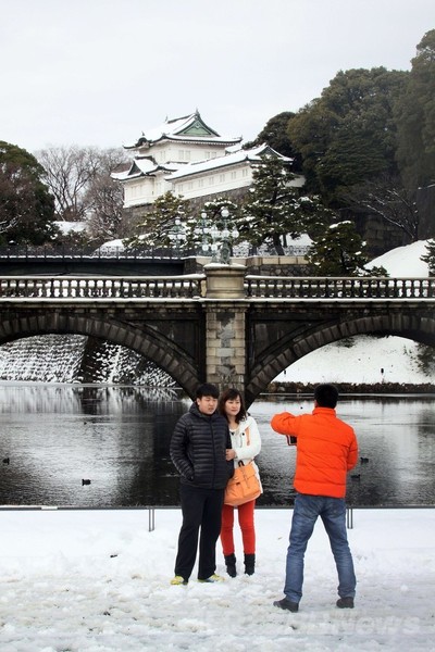 都心で45年ぶりの大雪、東北でも積雪増える