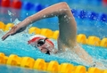 北京五輪競泳・女子800メートル自由形の決勝に臨む英国のレベッカ・アドリントン。（2008年8月16日撮影）(c)AFP/MARTIN BUREAU