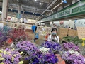 斗南花卉市場の様子（2021年9月28日提供）。(c)CGTN Japanese