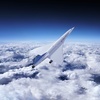 米ユナイテッド航空のロゴが入った米ブーム・スーパーソニックの超音速機のイメージ画。ブーム・スーパーソニック提供（作成日不明）。(c)AFP PHOTO / Copyright 2021 Boom Supersonic