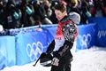 北京冬季五輪、スノーボード男子ハーフパイプ決勝。演技を終えた米国のショーン・ホワイト（2022年2月11日撮影）。(c)Marco BERTORELLO / AFP