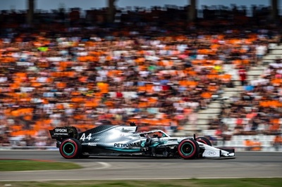 ハミルトンがポール獲得、フェラーリは散々な予選に ドイツGP