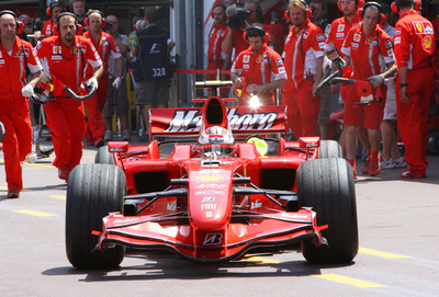 ＜07 F1・第5戦 モナコGP＞フリー走行2回目、ライコネン 2番手タイムを記録