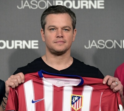 アトレティコが米俳優マット・デイモンと「契約」?―映画のプロモーションで