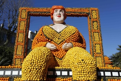 仏「レモン祭り」開幕間近、今年のテーマは「映画の街」