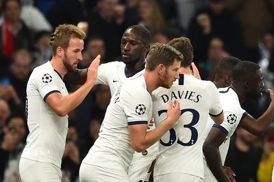 スパーズ5発大勝で不振脱出に光、ケインと孫が2得点 欧州CL