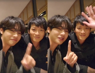 BTSのV、カン・ドンウォンとの義理を守り試写会参加 – KOREA WAVE