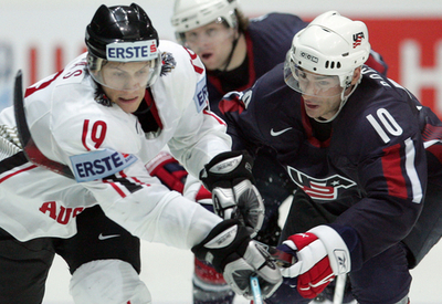 ＜アイスホッケー 世界選手権大会2007＞米国 オーストリアに快勝する - ロシア