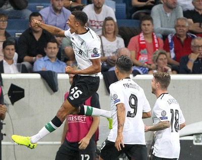 リバプールがホッフェンハイムに先勝、欧州CLプレーオフ