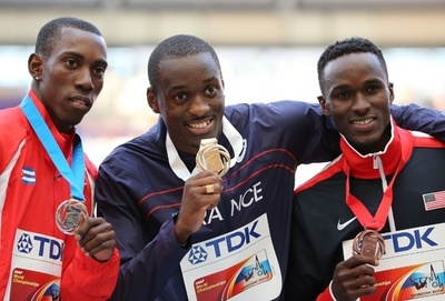 タムゴ、18メートルジャンプで男子三段跳び制す 第14回世界陸上