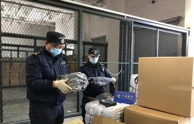 偽造ブランド商品など2か月で444件を摘発 中国・義烏税関