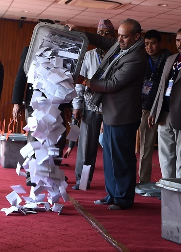 新憲法下初のネパール下院選、毛派など「左派同盟」が過半数