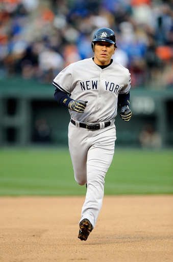 松井秀 開幕戦で2点本塁打、ヤンキースは敗れる